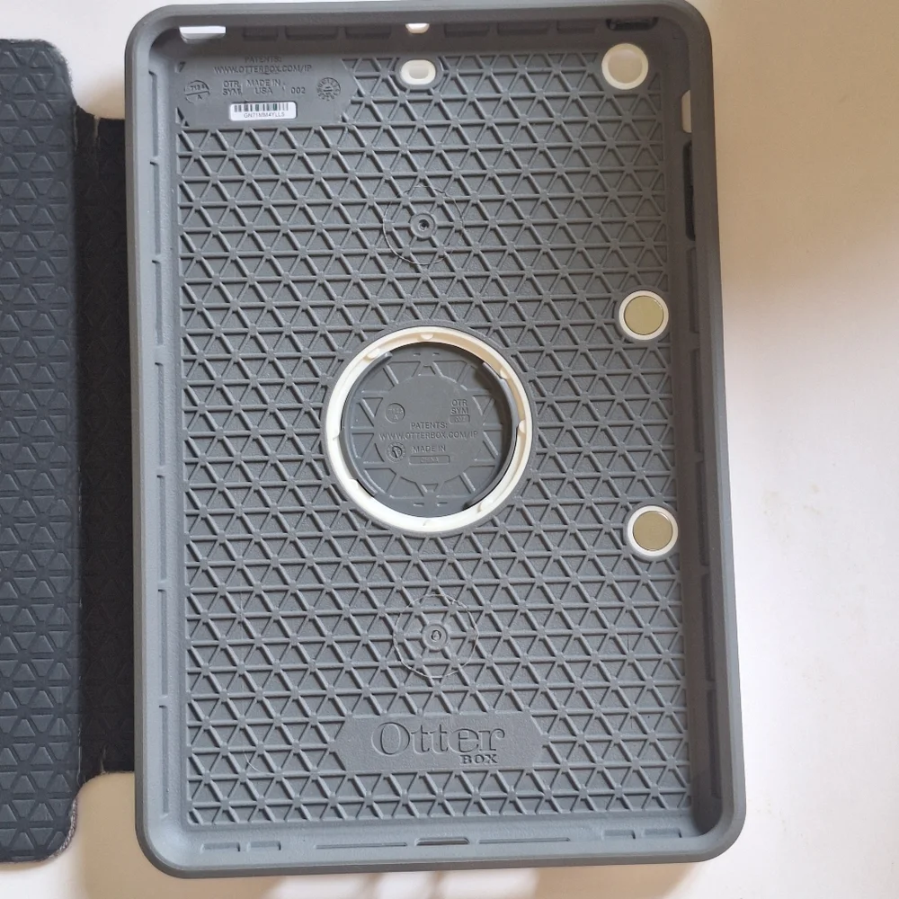 OtterBox Symmetry Folio Ipad Mini Case Glacier Storm Gray EUC 6 X 8